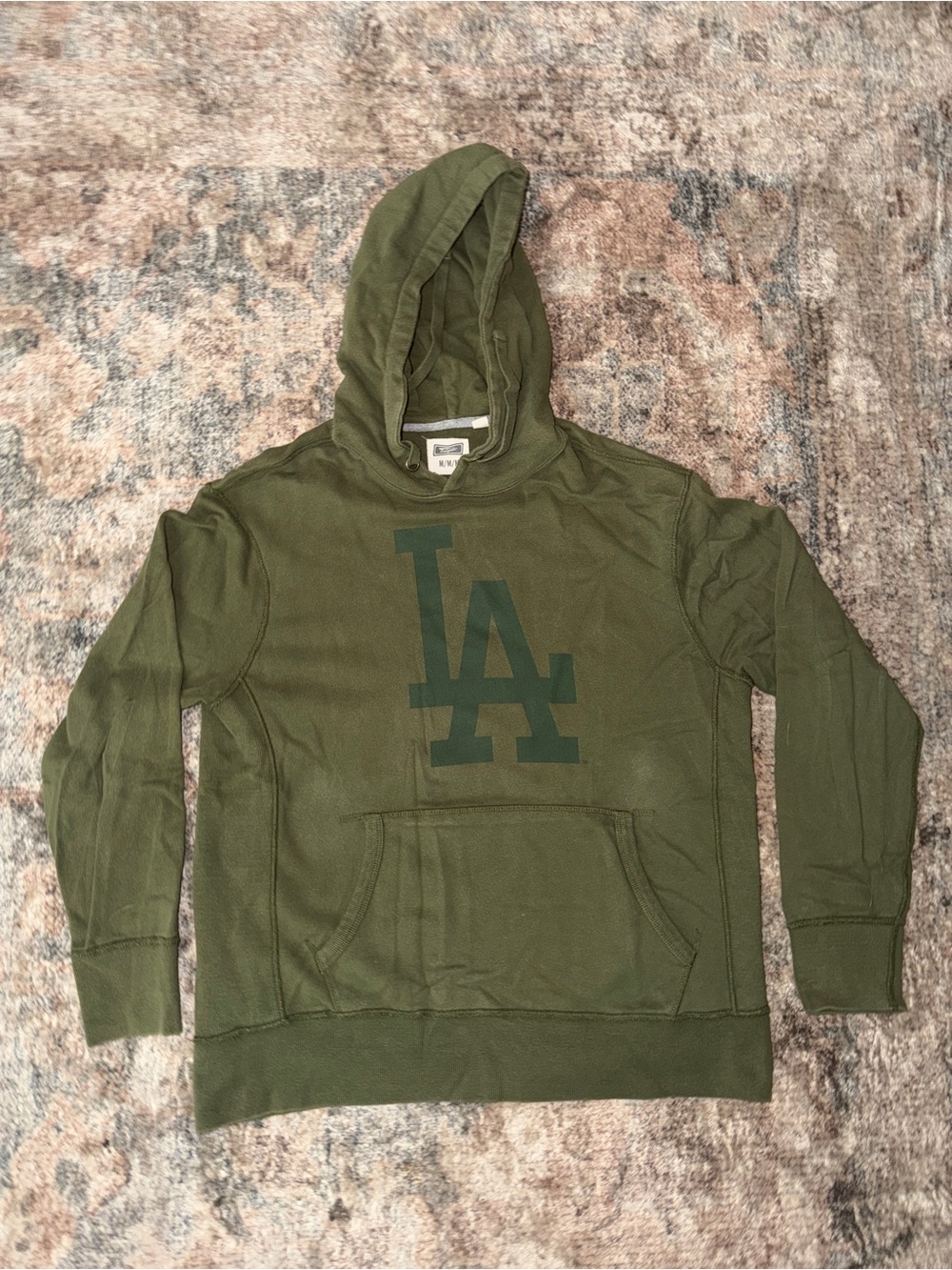 Dodgers American Eagle Outfitters Olive Green hoodie